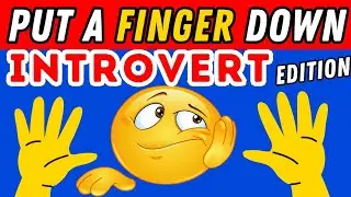 Put A Finger Down If Introvert Edition 👀🥴 | Put A Finger Down If Quiz TikTok @Pointandprove