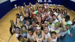 Hammonton WES 4th grade Color run
