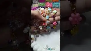 daisy beads bracelet #beadsjewellery #bracelets #beads#daisy #diy