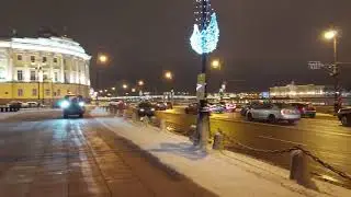 Зимнее утро в Питере
