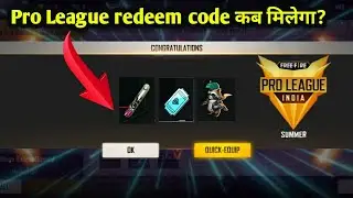 PRO LEAGUE GRAND FINAL REDEEM CODE | ROCKY PET REDEEM CODE | FREE FIRE NEW REDEEM CODE