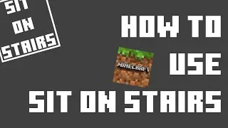 THIS is how Sit On Stairs works | Minecraft Bedrock | DerCoderJo