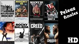 Rocky (1-6) and Creed (1 & 2) - All final fights | HD