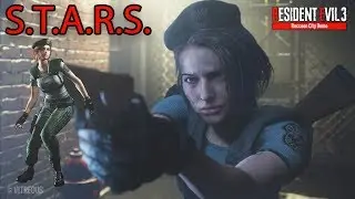 Resident Evil 3 Remake Jill S.T.A.R.S. Outfit Gameplay (2020)
