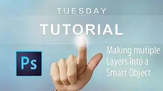 Turn multiple Photoshop layers into a Smart Object