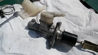 Repair Nissan. clutch master cylinder, pumping. with his own hands.