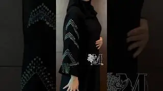 New stylish abaya Dubai 2024 #latestabayadesignn #embroiderynewabayadesign#stonedesign#fashionstyle