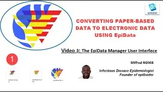 Video 3 The EpiData Manager User Interface