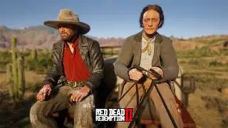 Requesting A Ride From A Cowgirl | RDR2