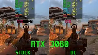 RTX 3080: Stock vs OC - 9H Stress test + OC result