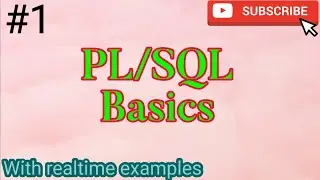 What is PLSQL? Basics || 2022