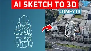 Sketch with 3D with ComyUI