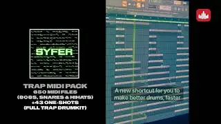 SYFER Trap MIDI Pack (650+ MIDI Files) - Producersources.com