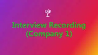 real interview recording