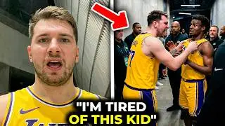 Luka Doncic FINALLY Snaps on Bronny James & Things Got HEATED