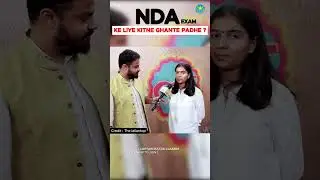 NDA Exam Crack karne ke liye kitne ghante padhna Chahiye. #shorts #nda