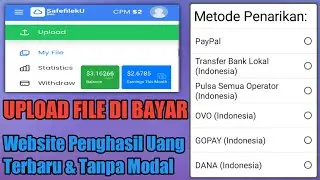 Upload File Dapat Uang || Website Penghasil Uang Terbaru