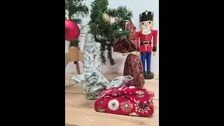 Tuto : 3 façons d'emballer nos cadeaux avec du tissu !