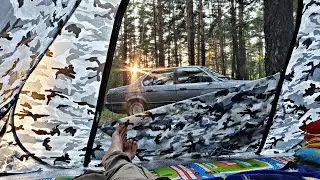 Полторы тысячи км на старой BMW. Сколько съело масла? Путешествие и обзор палатки. Расход масла.