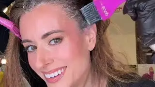 Skip the drug store box color! Get rid of gray roots using pro color, fast root touch up tutorial