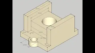 17.  Visualizing drawings in 3D | orthographic projection | isometric