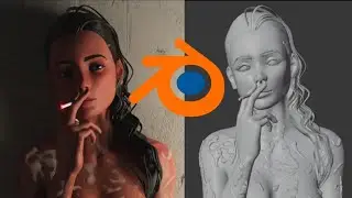 Character 3d Model in Blender
