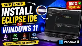 How to Install Eclipse IDE on windows 11