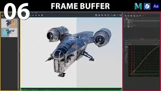 V-Ray Frame Buffer — Razor Crest VFX Lecture 06