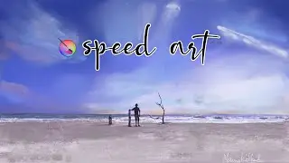 [ Krita ]  Speed Paint | EP 06 ( Chal Beach, Kerala)
