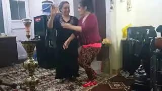 رقص عراقي منزلي عائلي 