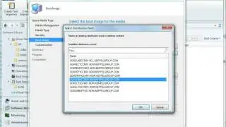 Createa USB Bootable disk via SCCM