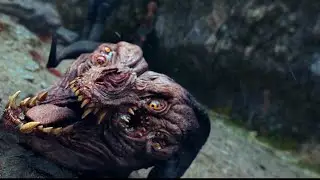 Geralt Vs Myriapod Fight Scene | The Witcher S02