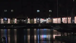 Royal Albert Dock Christmas Light Walk