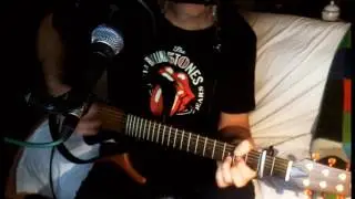 Angie ~ The Rolling Stones ~ Cover w/ Yamaha Silent Guitar SLG 110S & Harmonica