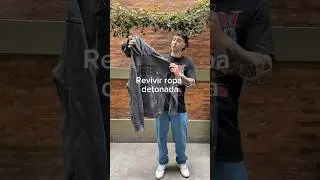 revivir ropa vieja y lavada👕 