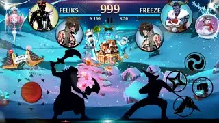 Shadow Fight 2 VS FREEZE (New Year Boss 2020)