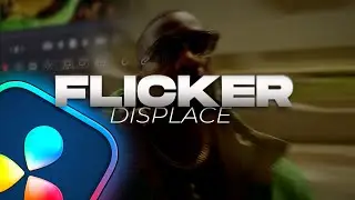 How to Make Flicker Displace Effect in Davinci Resolve