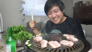 Korean BBQ with daboki