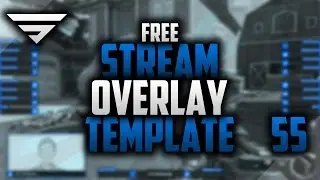 Stream Overlay Template #55 | FREE DOWNLOAD | PSD | Seangraphicx