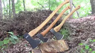 Axe Talk And Rehafting A Hatchet Into A Camp Axe
