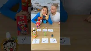 We played and eat our sweet prizes with new cube couple challenge 😈😜