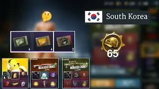 SPENDING 65 DONKATSU MEDALS & 11 CREATE NEW PUBG KR VPN SERVER SOUTH KOREA PUBG MOBILE MYLUCK😨
