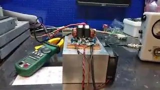 HF/6m linear amplifier 600W for digital mode palet with MRF300AN and MRF300BN 80% efficiency