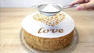 Cake HONEY - the easiest RECIPE.