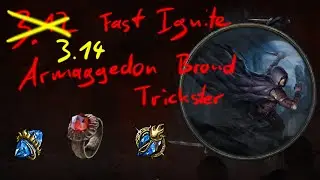 Path of Exile [3.14] Armageddon Brand and Flame Wall Trickster meets Replica Emberwake