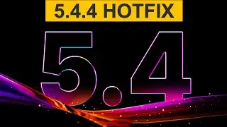 UNREAL ENGINE 5.4.4 HOTFIX
