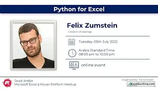 Python for Excel with Felix Zumstein