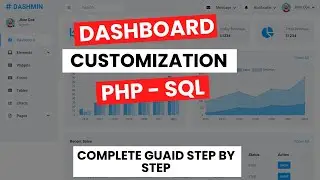 How To Create Dynamic Dashboard with PHP & SQL| Get Knowledge