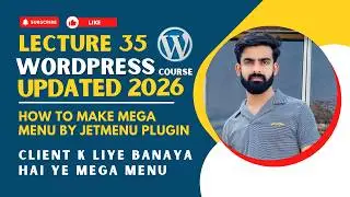 How to Make Mega Menu Using JetMenu Plugin | WordPress Mega Menu Tutorial #megamenu #jetmenu