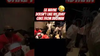 Lil Wayne tell Birdman the Bday cake is ugly🥴😂 #viral #subscribe #youtubeshorts
